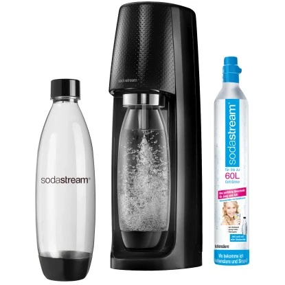 SodaStream Wassersprudler Easy Schwarz 1 SodaStream Wassersprudler Easy Schwarz