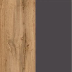 Held Möbel Küchen-Eckschrank Turin 120 Cm Wotaneiche/Graphit -Küchenbedarf Geschäft 189465 11016600 CU 06