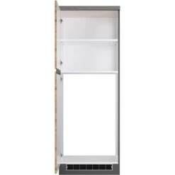 Held Möbel Kühlschrankumbauschrank Turin 60 Cm Wotaneiche/Graphit -Küchenbedarf Geschäft 189536 11016600 S 03