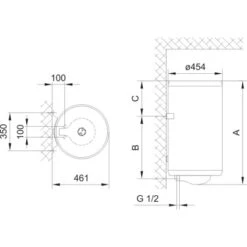 Gorenje Warmwasserspeicher TGR50ND 50 Liter -Küchenbedarf Geschäft 3838942023934 4384 2