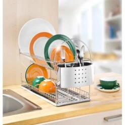 Wenko Geschirrabtropfer Exclusiv Duo Edelstahl -Küchenbedarf Geschäft 3884970 1068 2329100 3