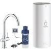 Grohe Küchenarmatur Und Boiler Red Duo Größe-L Chrom