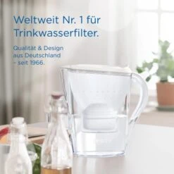 Brita Wasserfilter-Kanne Marella 2,4 L Blau Inkl. Maxtra Pro All-in-1 Kartusche -Küchenbedarf Geschäft 4006387125233 2981 AI 07