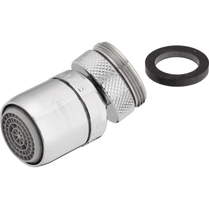 Strahlregler Perlator Cascade SLC AC Eco Mit Kugelgelenk M22 X M24 Verchromt 1 Strahlregler Perlator Cascade SLC AC Eco Mit Kugelgelenk M22 X M24 Verchromt