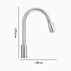 Baliv Küchenarmatur KI-1320 Chrom -Küchenbedarf Geschäft 4007874206503 30