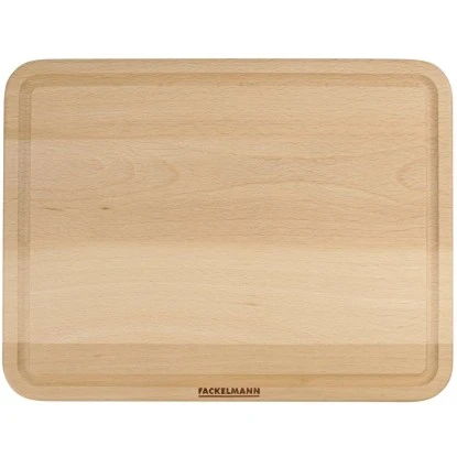 Fackelmann Schneidbrett Fair 30 Cm X 23 Cm Buche 2 Fackelmann Schneidbrett Fair 30 Cm X 23 Cm Buche – Bild 2