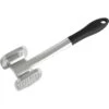 Fackelmann Fleischklopfer Komfort Groß 27,5 Cm X 7,5 Cm Schwarz-Silber