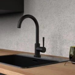 Schütte Design-Spültischarmatur Cornwall Schwarz-Matt -Küchenbedarf Geschäft 4008431791661 2759 4