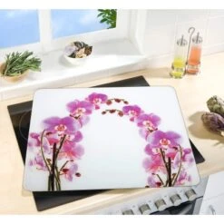 Wenko Multi-Platte Orchideenblüte Für Glaskeramik Kochfelder Mehrfarbig -Küchenbedarf Geschäft 4008838146699 1068 03