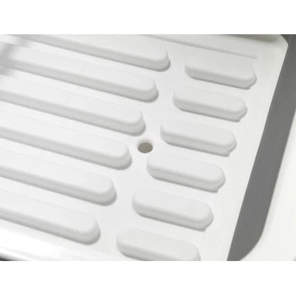 Wenko Geschirrabtropfer Faltbar Weiß-Grün 6 Wenko Geschirrabtropfer Faltbar Weiß-Grün – Bild 6