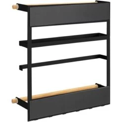 Wenko Küchenregal Magna Schwarz -Küchenbedarf Geschäft 4008838351895 1068 07