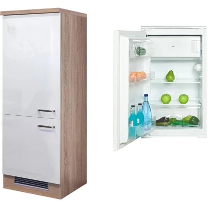 Flex-Well Exclusiv Kühlschrank-Umbau Valero Mit Kühlschrank PKM KS 120.4A+ EB 3 Flex-Well Exclusiv Kühlschrank-Umbau Valero Mit Kühlschrank PKM KS 120.4A+ EB – Bild 3