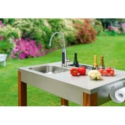 Maxxmee Warm Und Kaltwasserarmatur Mit Integrierter Heizspirale Edelstahl 3600 W -Küchenbedarf Geschäft 4052926049744 4257 08AB