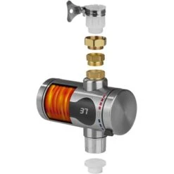 Maxxmee Edelstahl-Durchlauferhitzer Kompakt 3600 W -Küchenbedarf Geschäft 4052926052515 4257 6