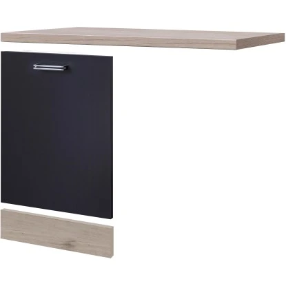 Flex-Well Exclusiv Geschirrspüler-Paket Vollintegriert Lara Anthrazit-San Remo 1 Flex-Well Exclusiv Geschirrspüler-Paket Vollintegriert Lara Anthrazit-San Remo