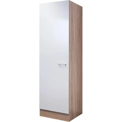 Flex-Well Classic Geschirrschrank Florida 50 Cm Weiß-Sonoma Eiche 1 Flex-Well Classic Geschirrschrank Florida 50 Cm Weiß-Sonoma Eiche
