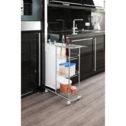 Wenko Sammelwagen Slim 3 Etagen -Küchenbedarf Geschäft 4540274 1068 12100100 3