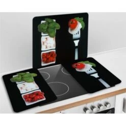 Wenko Herdabdeckplatte Universal 2er Set Caprese -Küchenbedarf Geschäft 4540464 1068 2521451100 3