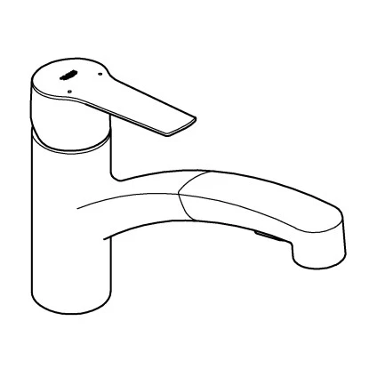 Grohe QuickFix Spültischarmatur Start Chrom Mit Ausziehbarer Dualbrause 10 Grohe QuickFix Spültischarmatur Start Chrom Mit Ausziehbarer Dualbrause – Bild 10