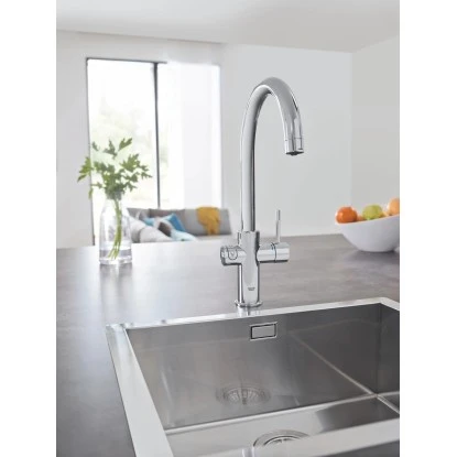 Grohe Spültischbatterie Blue Home Start Chrom Mit Hohem Auslauf 2 Grohe Spültischbatterie Blue Home Start Chrom Mit Hohem Auslauf – Bild 2