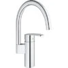 Grohe QuickFix Einhand-Spültischbatterie Wave Cosmopolitan Chrom