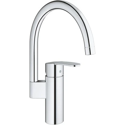 Grohe QuickFix Einhand-Spültischbatterie Wave Cosmopolitan Chrom 1 Grohe QuickFix Einhand-Spültischbatterie Wave Cosmopolitan Chrom
