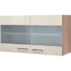 Flex-Well Exclusiv Hängeschrank Orlando 100 Cm X 55 Cm Kaschmir Glanz-Sonoma Eic