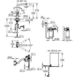 Grohe L-Auslauf Armatur Und Boiler Red Duo M-Size Supersteel 5 Grohe L-Auslauf Armatur Und Boiler Red Duo M-Size Supersteel -Küchenbedarf Geschäft 5288329 4520 100025157 1