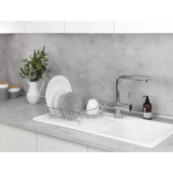 Wenko Geschirrabtropfkorb Chrom -Küchenbedarf Geschäft 534941 1068 04