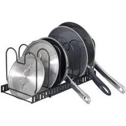 Wenko Deckel- Und Pfannenhalter Ausziehbar 10 Wenko Deckel- Und Pfannenhalter Ausziehbar -Küchenbedarf Geschäft 535097 1068 04