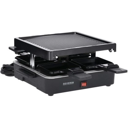 Severin Mini Raclette-Grill RG 2370 Für 4 Pers. 600 W 1 Severin Mini Raclette-Grill RG 2370 Für 4 Pers. 600 W