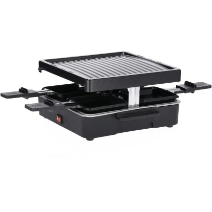 Severin Mini Raclette-Grill RG 2370 Für 4 Pers. 600 W 2 Severin Mini Raclette-Grill RG 2370 Für 4 Pers. 600 W – Bild 2