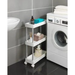 Wenko Haushalts- Und Badwagen Mino Servierwagen Haushaltswagen Mit 3 Ablagen 16 Wenko Haushalts- Und Badwagen Mino Servierwagen Haushaltswagen Mit 3 Ablagen -Küchenbedarf Geschäft 548133 1068 05