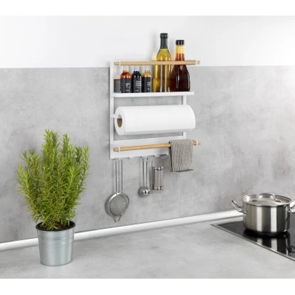 Wenko Küchenregal Magna Magnetisches Regal Zur Befestigung Ohne Bohren Weiß 9 Wenko Küchenregal Magna Magnetisches Regal Zur Befestigung Ohne Bohren Weiß – Bild 9