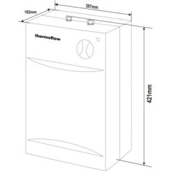 Thermoflow Untertischspeicher UT5ATF 5 Liter Mit Anti-Tropf Funktion -Küchenbedarf Geschäft 559035 2929 1