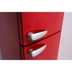 Respekta Kühl-Gefrierkombination KS144 Vintage VC Rot -Küchenbedarf Geschäft 5719588 4384 01