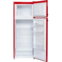 Respekta Kühl-Gefrierkombination KS144 Vintage VC Rot -Küchenbedarf Geschäft 571958 4384 KS144VRA 03