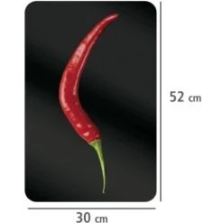 Wenko Herdabdeckplatten Universal Hot Peperoni 2er-Set Mehrfarbig -Küchenbedarf Geschäft 580693 1068 04