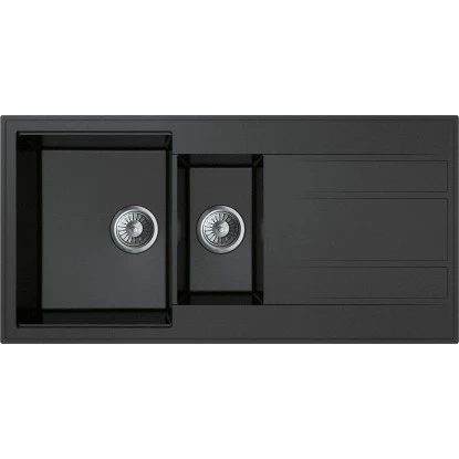 Miló Einbauspüle Granitverbundstoff Luxuria 100 Graphit 1 Miló Einbauspüle Granitverbundstoff Luxuria 100 Graphit