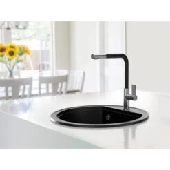 Miló Einbauspüle Granitverbundstoff Olli 51 Schwarz 5 Miló Einbauspüle Granitverbundstoff Olli 51 Schwarz -Küchenbedarf Geschäft 5903140018063 30