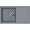Miló Einbauspüle Granitverbundstoff Blissano 76 Grau