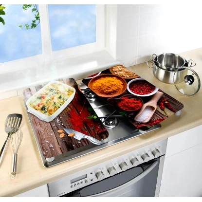 Wenko Herdabdeckplatten Universal Gewürze 2er Set Mehrfarbig 2 Wenko Herdabdeckplatten Universal Gewürze 2er Set Mehrfarbig – Bild 2