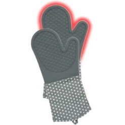 Wenko Topfhandschuhe Silikon Grau 1 Paar -Küchenbedarf Geschäft 746244 1068 4