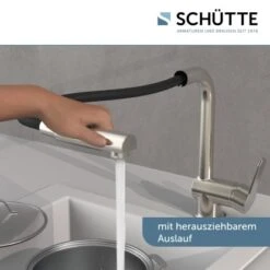 Schütte Spültischarmatur Mit Herausziehbarem Auslauf London Edelstahloptik -Küchenbedarf Geschäft 7661846 2759 13
