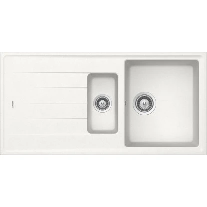 Respekta By Schock Granit-Einbauspüle Columbia 100 Cm X 50 Cm 1,5 Becken Weiß 1 Respekta By Schock Granit-Einbauspüle Columbia 100 Cm X 50 Cm 1,5 Becken Weiß