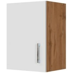 Held Möbel Hängeschrank Sorrento BxHxT 40 Cm X 57 Cm X 34 Cm Weiß-Wotaneiche