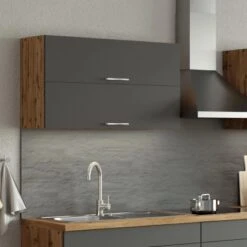 Held Möbel Klapphängeschrank Sorrento BxHxT 100x57x34 Cm Anthrazit-Wotaneiche 19 Held Möbel Klapphängeschrank Sorrento BxHxT 100x57x34 Cm Anthrazit-Wotaneiche -Küchenbedarf Geschäft 853744 11016600 7