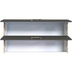 Held Möbel Klapphängeschrank Sorrento B110 X H57 X T34 Cm Anthrazit-Wotaneiche -Küchenbedarf Geschäft 853750 11016600 3