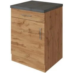 Held Möbel Unterschrank Sorrento 50 X 85 X 60 Cm Tür Schubk. + EL-Boden Wotanei.