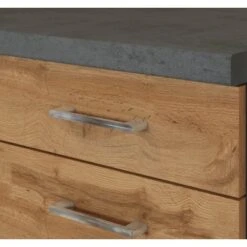 Held Möbel Auszugsschrank Sorrento 50 X 85 X 60 Cm 1 Schubk. 2 Ausz. Wotaneiche -Küchenbedarf Geschäft 853782 11016600 6